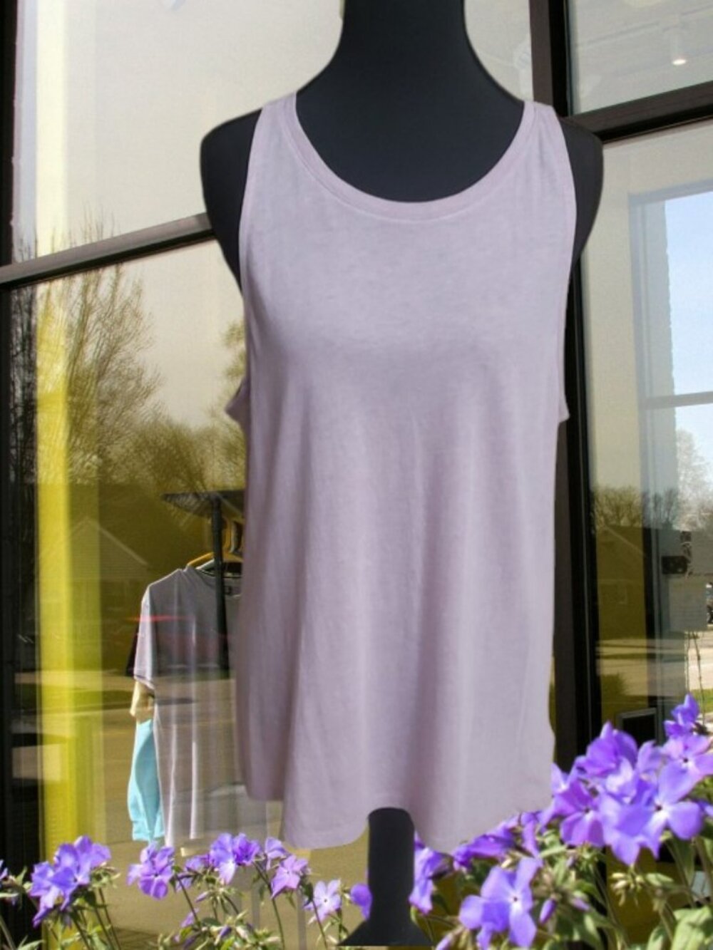 Old Navy Women’s Ultra-Soft Light Lavendar Sleeveless Tank Top  ✨Size: L✨  NWOT